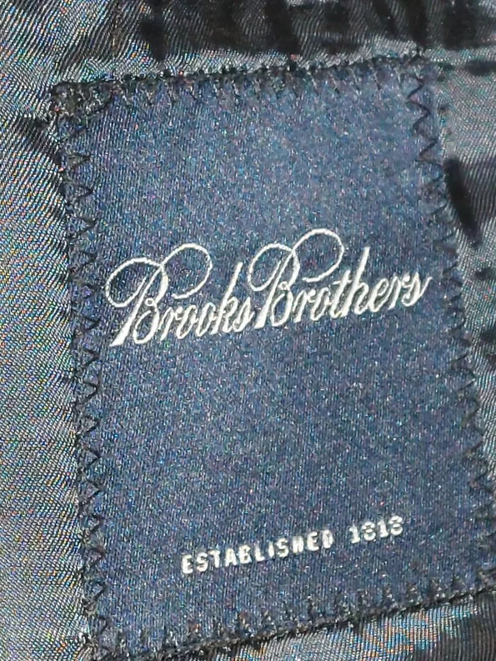 Brooks Brothers Loro Piana Super 110s Wool Blazer Size 45R SEE MEASUREMENTS